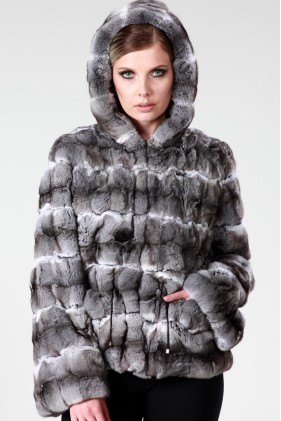 Kožušinová vesta z činčily