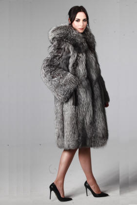 Sable kožušinová bunda