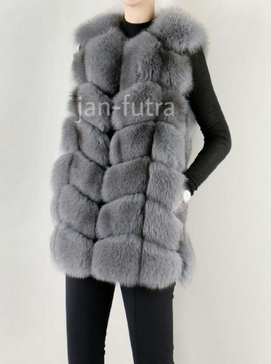 Koža z prírodnej kožušiny, líšky, norky a činčily 30