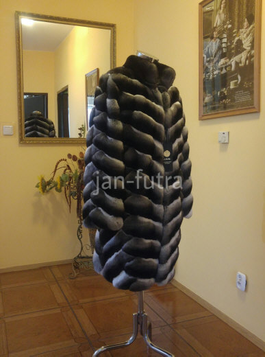 Koža z prírodnej kožušiny, líšky, norky a činčily 30