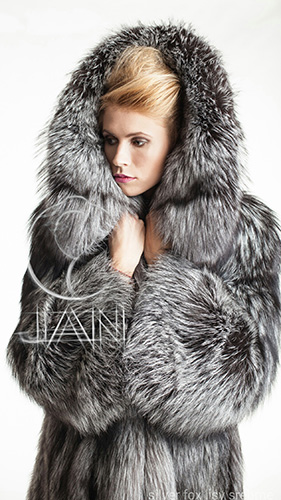 Kožušina, bunda zo striebornej líšky